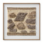 Loloi Stonewall Brown  Grey 2-7 X 2-7 Wall Art