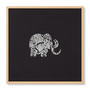 Loloi Giwa Black  Ivory 2-4 X 2-4 Wall Art