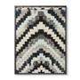 Loloi Arroyo Black  Ivory 2-6 X 3-4 Wall Art