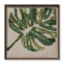 Loloi Borneo Green  Ivory 2-1 x 2-1 Wall Art
