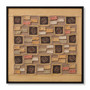 Loloi Tan  Brown 2-7 x 2-7 Wall Art Wall Art (1)
