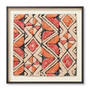 Loloi Kojo Blue  Orange 2-4 X 2-4 Wall Art