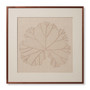 Loloi Water Lily Natural  Beige 1-8 X 1-8 Wall Art