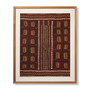 Loloi Bassa Burgundy  Ivory 4-8 X 3-10 Wall Art