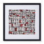 Loloi Looking Glass Multi  Ivory 2 X 2 Wall Art