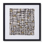 Loloi Sandglass Multi  Ivory 2 X 2 Wall Art