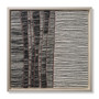 Loloi Migration Ivory  Black 3-2 X 3-2 Wall Art