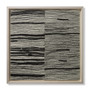 Loloi Frame Work Ivory  Black 3-2 X 3-2 Wall Art
