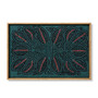 Loloi Valle Blue  Orange 3-2 X 2-2 Wall Art