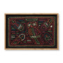 Loloi Buho Multi  Black 2-2 X 1-6 Wall Art