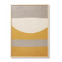 Loloi Proof Read Gold  Grey 3-4 x 4-8 Wall Art