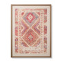 Loloi Garnet Blue  Pink 3-4 X 2-6 Wall Art