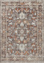 Loloi Bonney Charcoal  Spice 18 x 18 Sample Rug