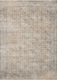 Angela Rose x Loloi Blake Beige  Denim 18 x 18 Sample Rug
