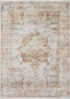 Loloi Bonney Ivory  Sunset 18 x 18 Sample Rug