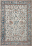 Loloi II Bianca Dove  Multi 18 x 18 Sample Rug