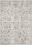 Loloi Bonney Ivory  Dove 18 x 18 Sample Rug