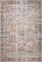 Loloi II Adrian Sunset  Charcoal 18 x 18 Sample Rug