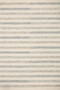 Chris Loves Julia x LoloiChris Ivory  Slate 18 x 18 Sample Rug