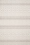 Loloi II Cole Silver  Ivory 18 x 18 Sample Rug