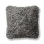 Loloi P0598 Grey 22 x 22 Cover wDown Pillow