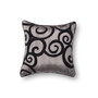 Loloi P0010 Grey  Black 18 x 18 Cover wDown Pillow