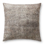 Loloi FP0006 Natural  Ivory 36W x 36D x 6H Pillow