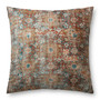 Loloi FP0011 Terracotta  Multi 36W x 36D x 6H Pillow