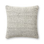 Loloi II PLL0120 Ivory 22 x 22 Cover wDown Pillow