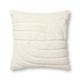 Loloi II PLL0110 Ivory 22 x 22 Cover wDown Pillow