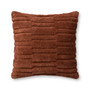 Angela Rose x Loloi Arabella Rust 22 x 22 Cover wDown Pillow