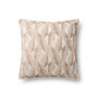 Loloi P0889 Beige 18 x 18 Cover wDown Pillow