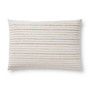 Loloi Ivory  Natural 16 x 26 Cover wDown Pillow