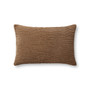 Loloi Brown 16 x 26 Cover wDown Pillow