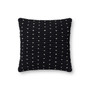 Loloi II PLL0118 Black 18 x 18 Cover wDown Pillow