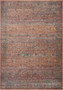 Jean Stoffer x Loloi Bradbury Sunset  Multi 18 x 18 Sample Rug