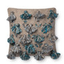 Loloi P0695 Blue  Multi 22 x 22 Cover wDown Pillow