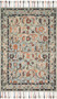 Loloi II Elka Sky  Multi 18 x 18 Sample Rug