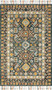 Loloi II Elka Denim  Multi 18 x 18 Sample Rug