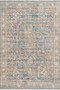 Loloi Claire Blue  Sunset 18 x 18 Sample Rug