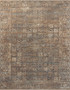 Loloi Heritage Mocha  Denim 18 x 18 Sample Rug
