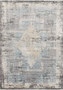 Loloi II Gemma Charcoal  Multi 18 x 18 Sample Rug