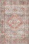 Loloi II Heidi Dove  Spice 18 x 18 Sample Rug