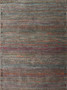 Loloi Javari Charcoal  Sunset 18 x 18 Sample Rug
