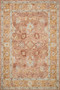 Loloi Julian Terracotta  Gold 18 x 18 Sample Rug