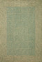 Chris Loves Julia x LoloiFrancis Green  Natural 18 x 18 Sample Rug