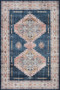 Loloi II Heidi Denim  Blush 18 x 18 Sample Rug