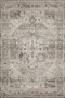 Loloi II Hathaway Steel  Ivory 18 x 18 Sample Rug