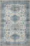 Loloi II Heidi Ivory  Ocean 18 x 18 Sample Rug