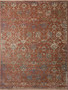 Loloi Giada Terracotta  Multi 18 x 18 Sample Rug